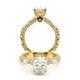Verragio Pave Oval Engagement Ring