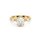 Verragio Pave Oval Engagement Ring