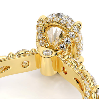 Verragio Pave Oval Engagement Ring