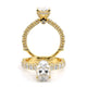 Verragio Pave Oval Engagement Ring