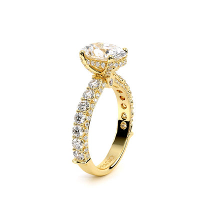 Verragio Pave Oval Engagement Ring
