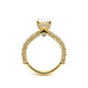 Verragio Pave Oval Engagement Ring