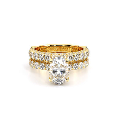 Verragio Pave Oval Engagement Ring