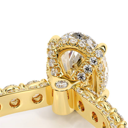 Verragio Pave Oval Engagement Ring