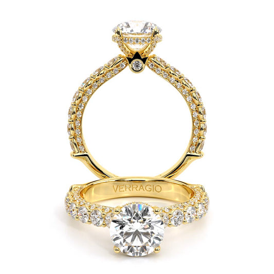 Verragio Pave Round Engagement Ring