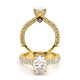 Verragio Pave Oval Engagement Ring