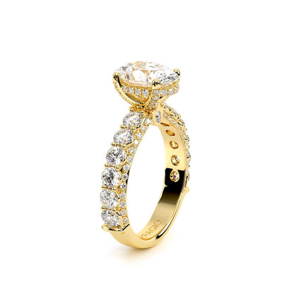 Verragio Pave Oval Engagement Ring