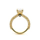 Verragio Pave Oval Engagement Ring