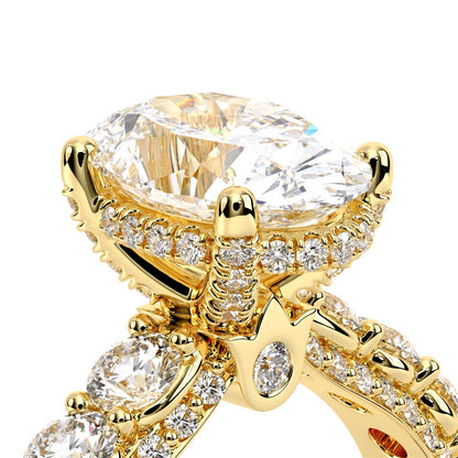 Verragio Pave Oval Engagement Ring