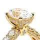 Verragio Pave Oval Engagement Ring