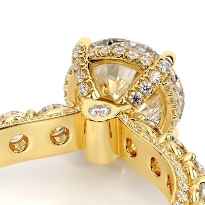 Verragio Pave Round Engagement Ring