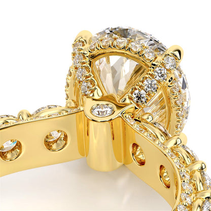 Verragio Pave Oval Engagement Ring