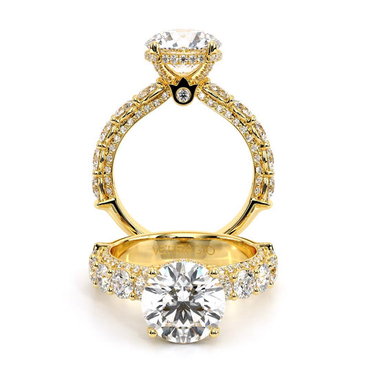 Verragio Pave Round Engagement Ring