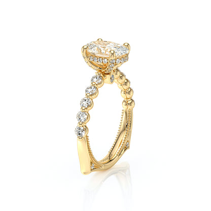 Verragio Halo Oval Engagement Ring