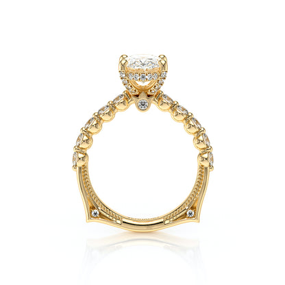 Verragio Halo Oval Engagement Ring