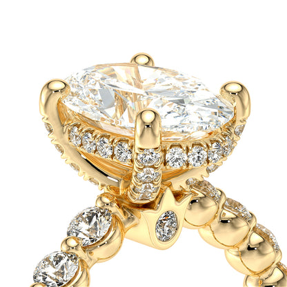 Verragio Halo Oval Engagement Ring