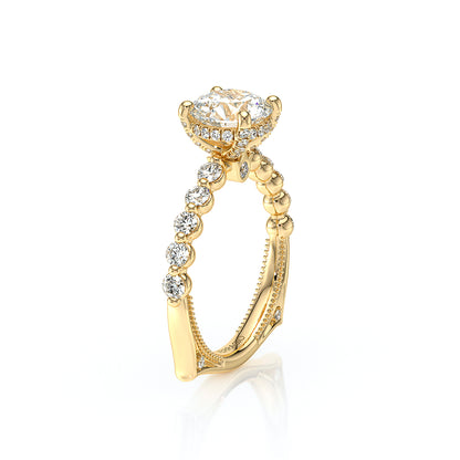 Verragio Halo Round Engagement Ring