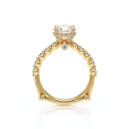 Verragio Halo Round Engagement Ring
