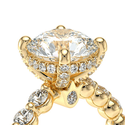 Verragio Halo Round Engagement Ring