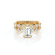 Verragio Halo Emerald Engagement Ring