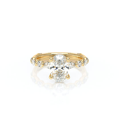 Verragio Halo Oval Engagement Ring