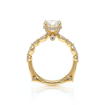 Verragio Halo Round Engagement Ring
