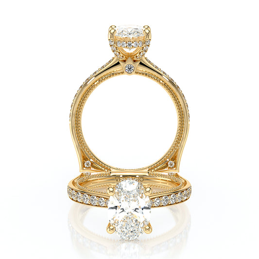 Verragio Halo Oval Engagement Ring