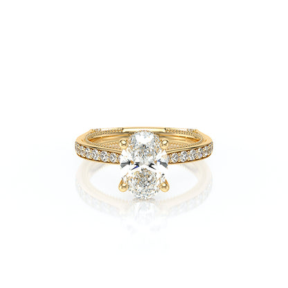 Verragio Halo Oval Engagement Ring