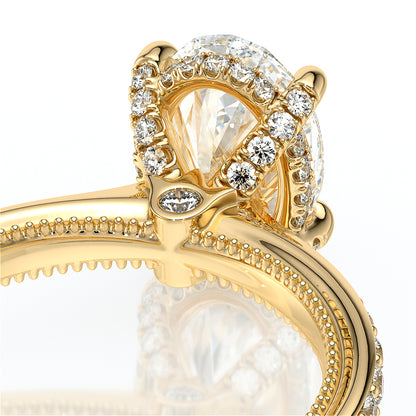 Verragio Halo Oval Engagement Ring