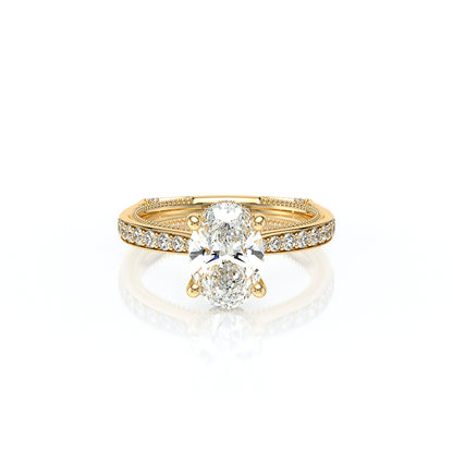 Verragio Halo Oval Engagement Ring