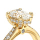 Verragio Halo Pear Engagement Ring