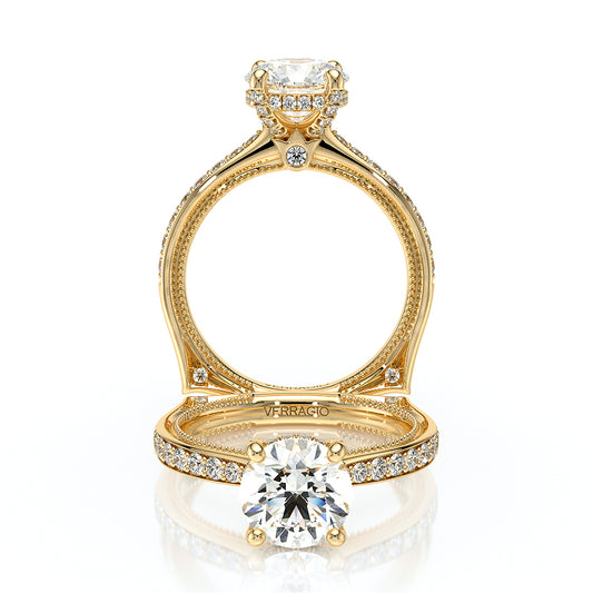Verragio Halo Round Engagement Ring