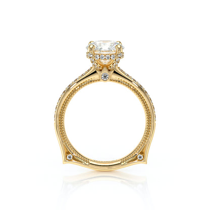 Verragio Halo Round Engagement Ring