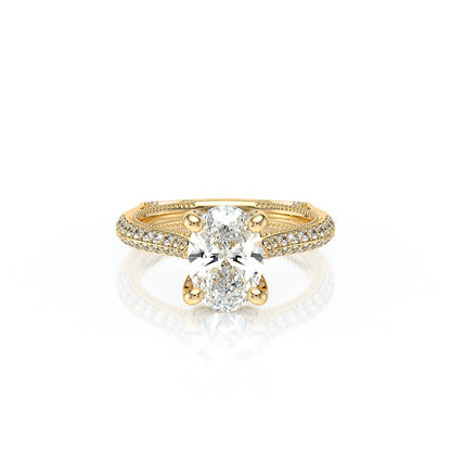 Verragio Halo Oval Engagement Ring