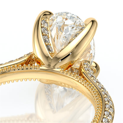 Verragio Halo Oval Engagement Ring