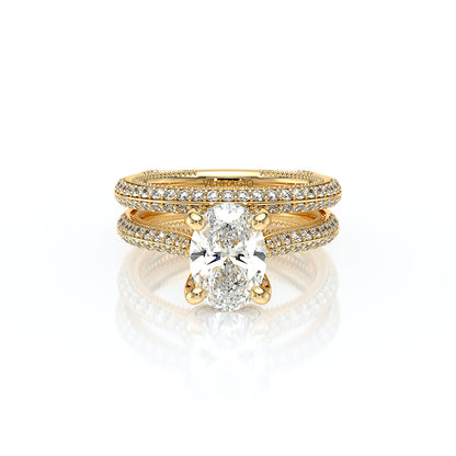 Verragio Halo Oval Engagement Ring