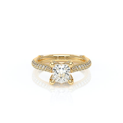 Verragio Halo Princess Engagement Ring