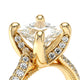 Verragio Halo Princess Engagement Ring