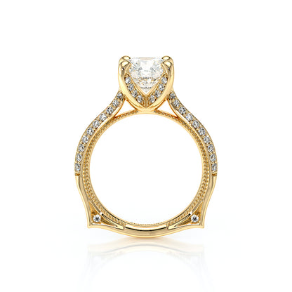Verragio Halo Round Engagement Ring