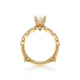 Verragio Halo Pear Engagement Ring