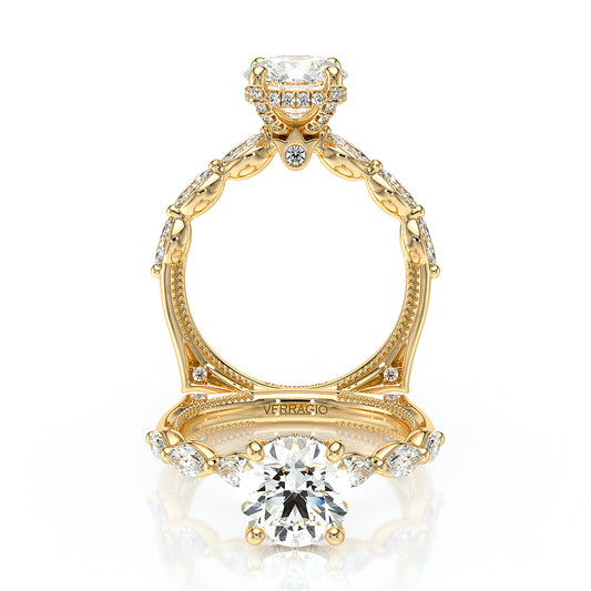 Verragio Halo Round Engagement Ring
