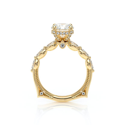 Verragio Halo Round Engagement Ring