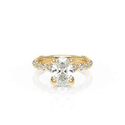 Verragio Halo Oval Engagement Ring