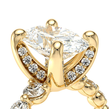 Verragio Halo Oval Engagement Ring