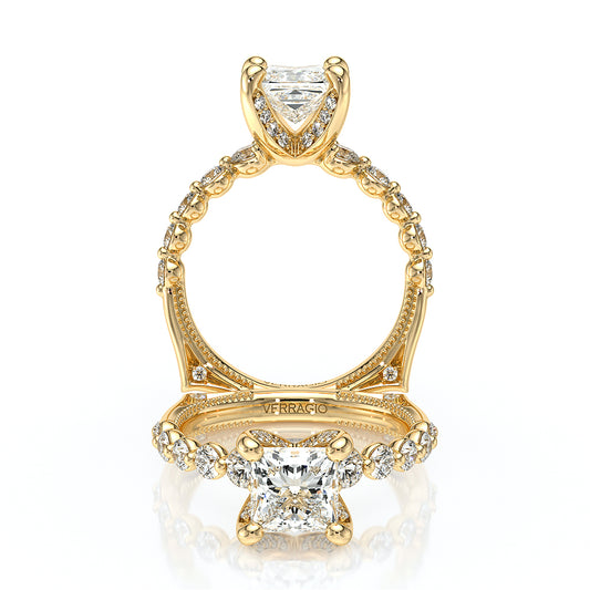 Verragio Halo Princess Engagement Ring