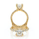 Verragio Halo Princess Engagement Ring