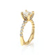 Verragio Halo Princess Engagement Ring