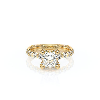 Verragio Halo Princess Engagement Ring