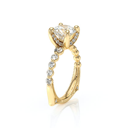 Verragio Halo Round Engagement Ring
