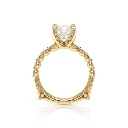 Verragio Halo Round Engagement Ring